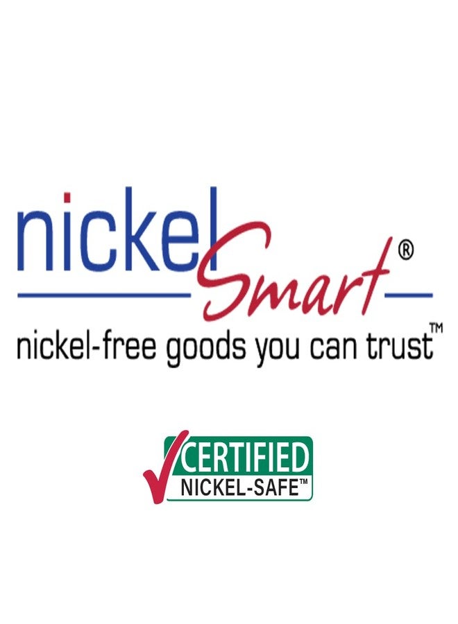 Nickel Smart Stainless Steel Roller Buckle - 1½ Inch Nickel Free Belt Buckle with Polished Silver-tone Finish - Image 3